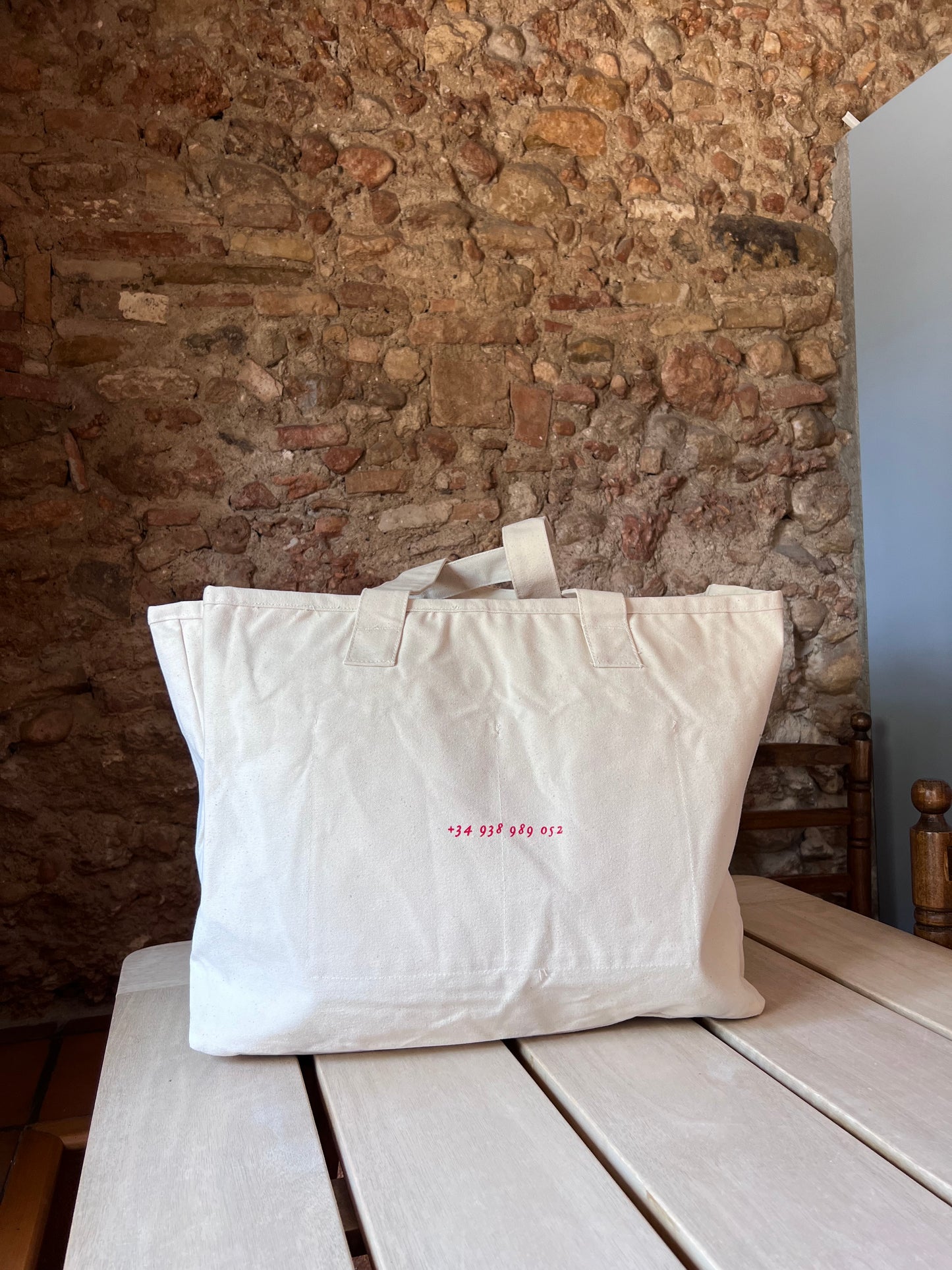 "Chicken" heavy duty canvas bag